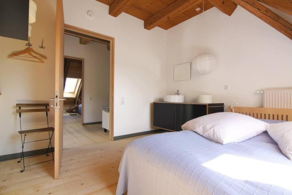 Ferienwohnung Alte Scheune 쇼프하임 외부 사진