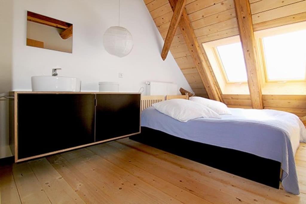 Ferienwohnung Alte Scheune 쇼프하임 외부 사진